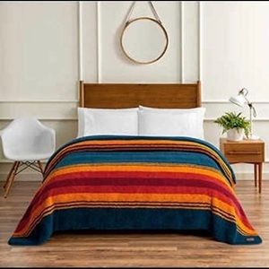 Pendleton Sherpa Fleece Blanket King Grand Canyon!